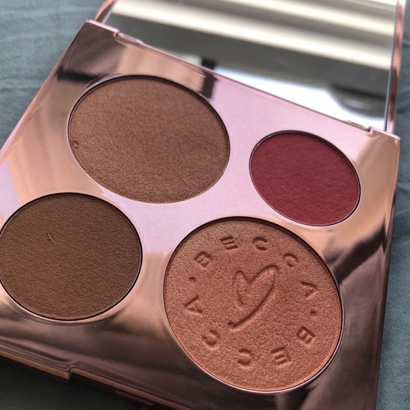 Becca x Chrissy teigen glow face palette - Picture 4 of 5